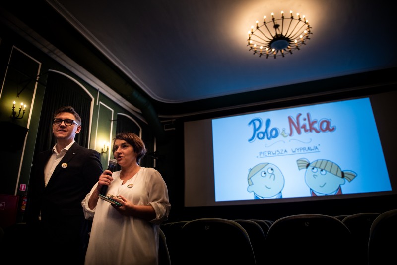 Premiera animacji "POLO i NIKA", Instytut POLONIKA