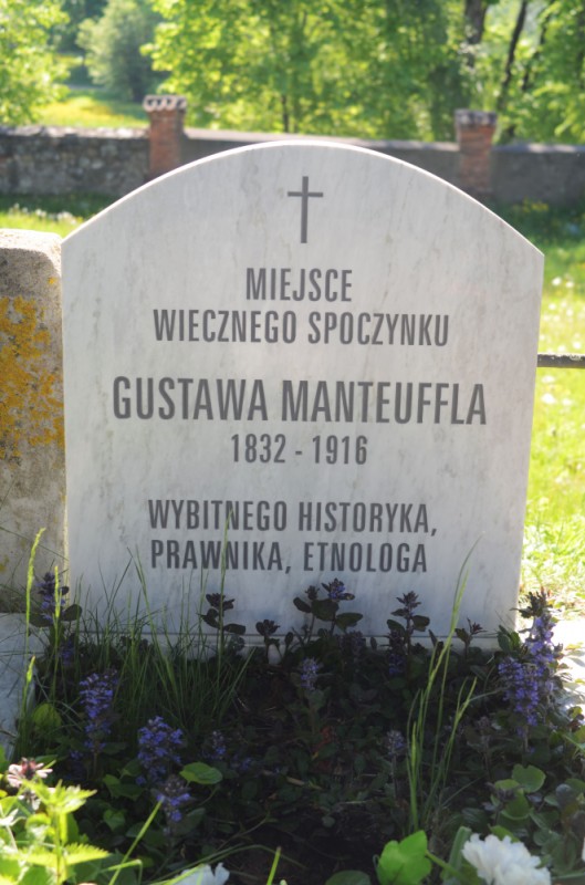Tablica upamiętniająca Gustawa Manteuffla, Instytut POLONIKA