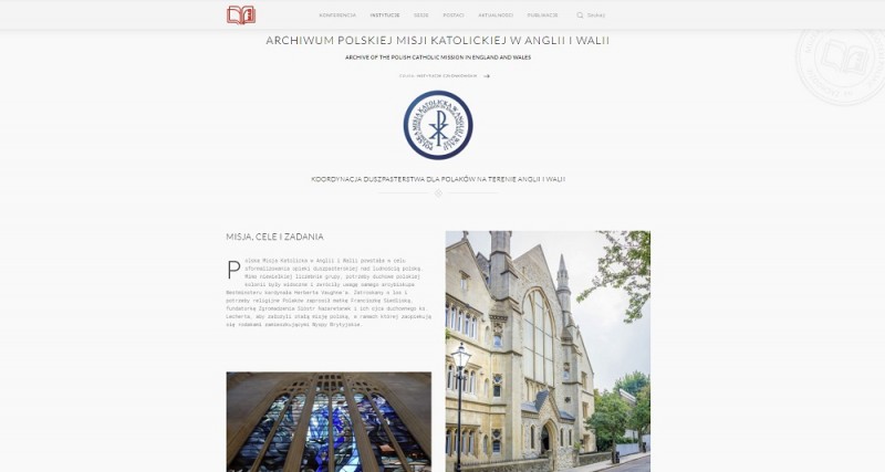 Rozbudowa portalu internetowego i archiwum cyfrowego online Stałej Konferencji MABPZ 