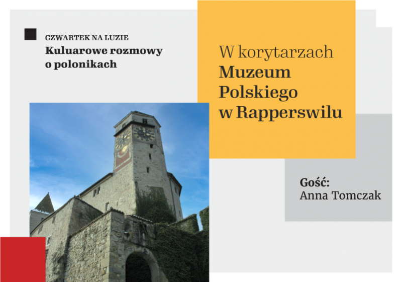 W korytarzach Muzeum Polskiego w Rapperswilu