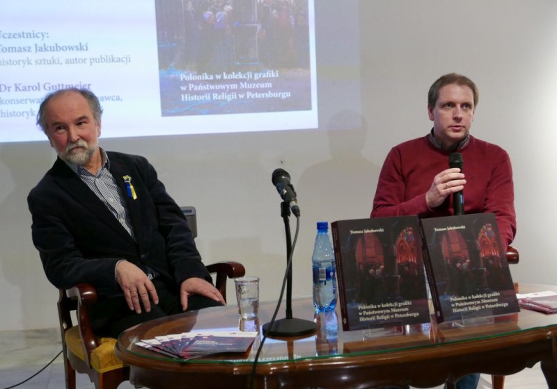 Zbiory poloników graficznych w Muzeum Historii Religii w Petersburgu - spotkanie z Tomaszem Jakubowskim
