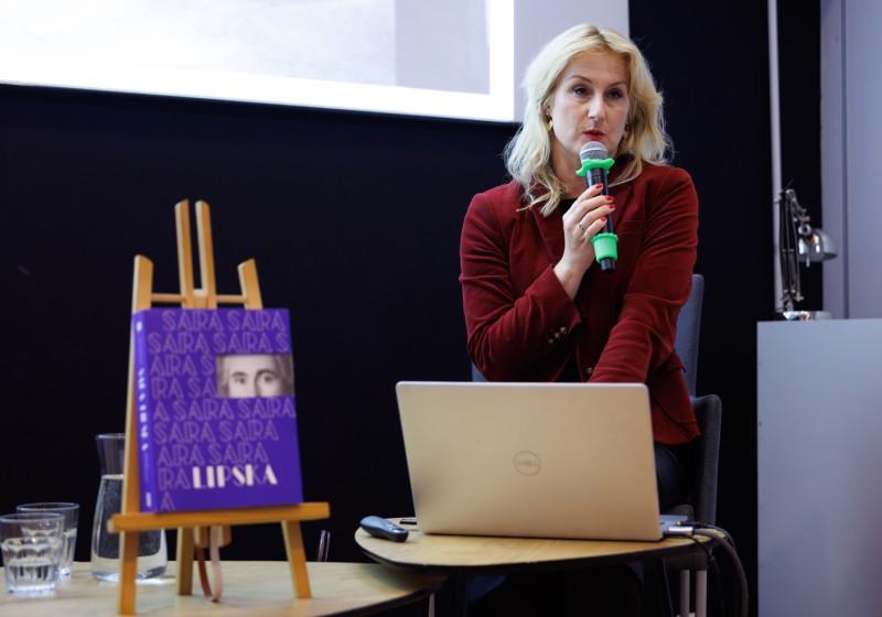 Spotkanie z dr Ewą Ziembińską – „Sara Lipska. Artystka wszechstronna” – Dom Spotkań z Historią, 7 października