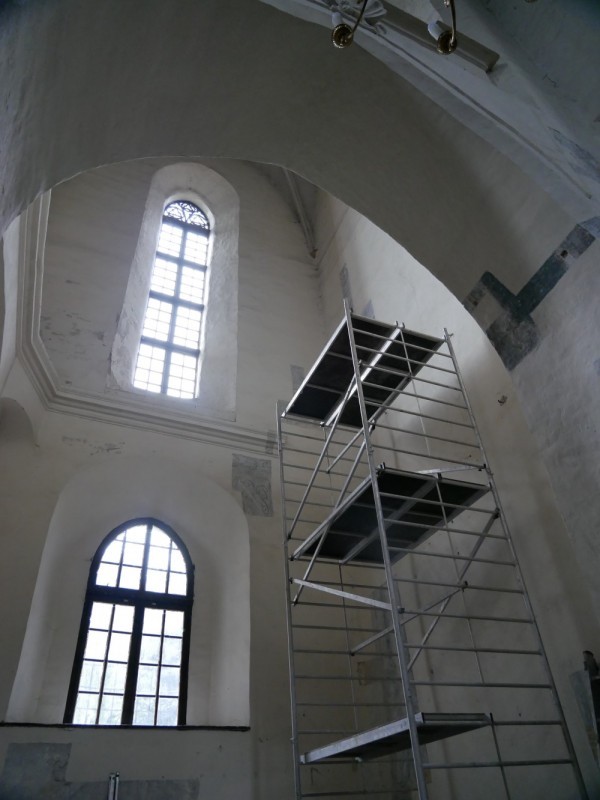 Stan obiektu w trakcie prac. Fot. Piotr Ługowski