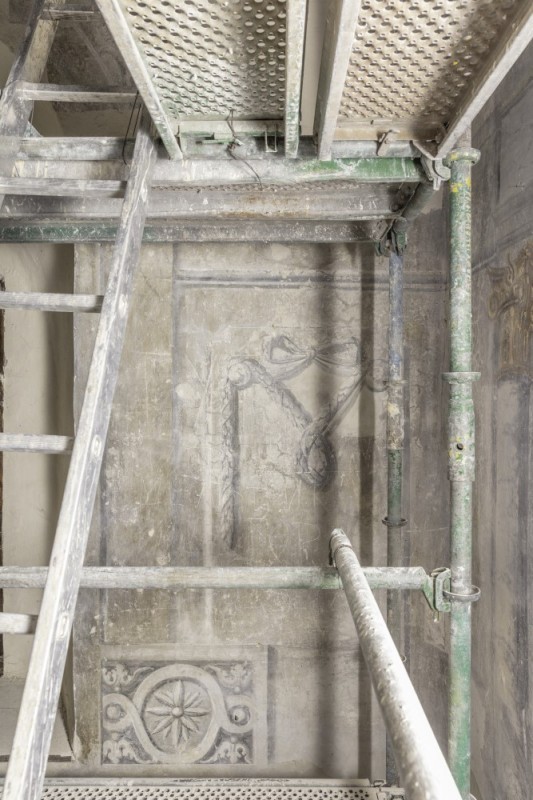 Stan obiektu w trakcie prac.