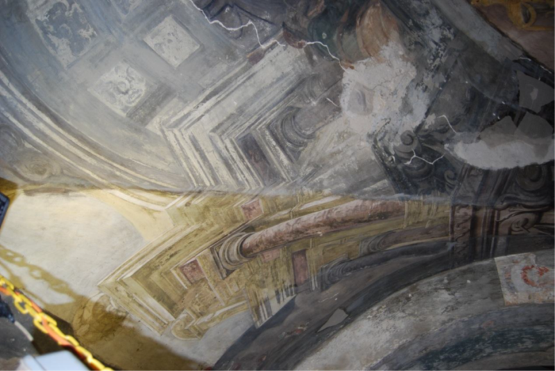 Stan obiektu w trakcie prac. Fot. Piotr Ługowski